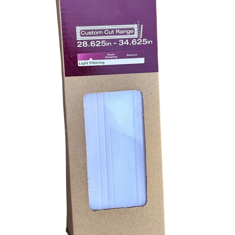 Home Decorators Collection Snow Drift Cordless Cellular Shade 35x48 Light Filter